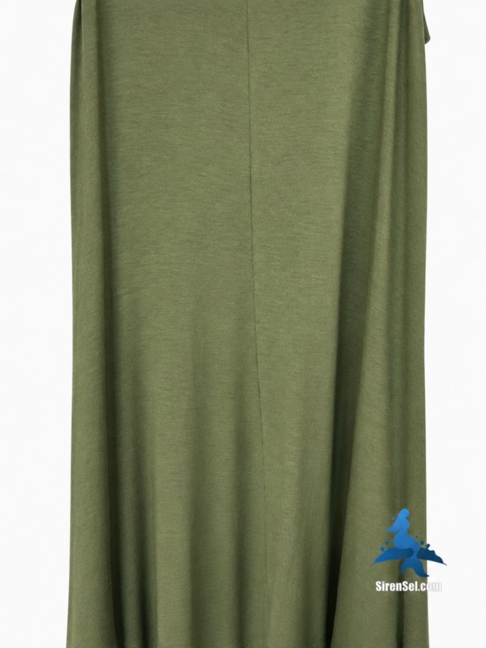 1268 NWT CASLON Sleeveless Knit Midi Dress w/Pockets – XS – Olive - Picture 3 of 13